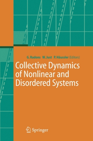 Immagine di copertina: Collective Dynamics of Nonlinear and Disordered Systems 1st edition 9783540213833