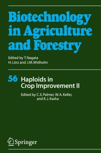 Cover image: Haploids in Crop Improvement II 1st edition 9783540222248