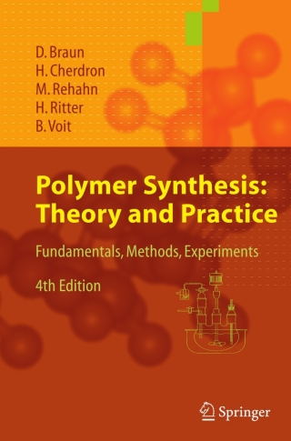 Imagen de portada: Polymer Synthesis: Theory and Practice 4th edition 9783540207702