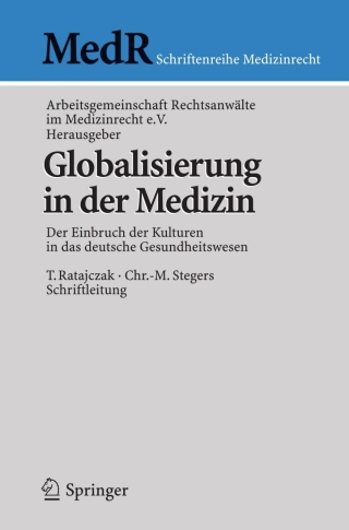 Cover image: Globalisierung in der Medizin 1st edition 9783540234869