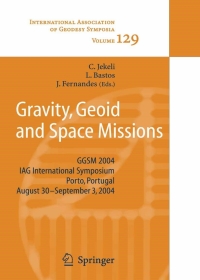 Cover image: Gravity, Geoid and Space Missions 1st edition 9783540269304