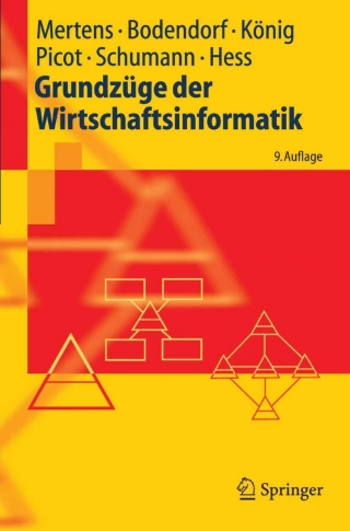 Cover image: Grundzüge der Wirtschaftsinformatik 9th edition 9783540234111
