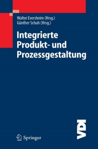 Cover image: Integrierte Produkt- und Prozessgestaltung 1st edition 9783540211754