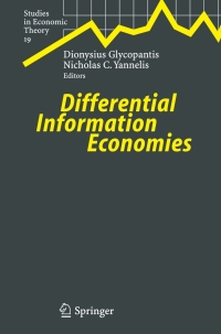 Cover image: Differential Information Economies 1st edition 9783540214243