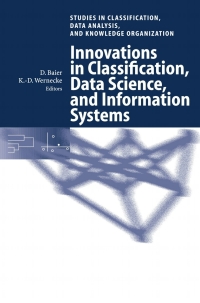 Immagine di copertina: Innovations in Classification, Data Science, and Information Systems 1st edition 9783540232216