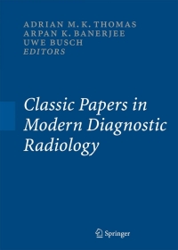 Imagen de portada: Classic Papers in Modern Diagnostic Radiology 1st edition 9783540219279
