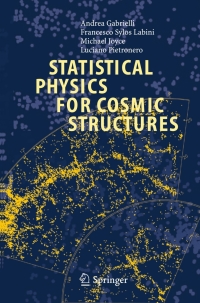 Omslagafbeelding: Statistical Physics for Cosmic Structures 9783540407454