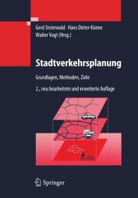 Cover image: Stadtverkehrsplanung 2nd edition 9783540405887