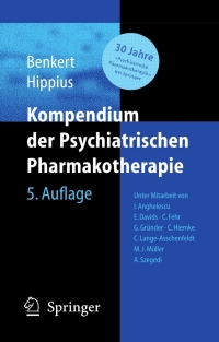 Omslagafbeelding: Kompendium der Psychiatrischen Pharmakotherapie 5th edition 9783540218937