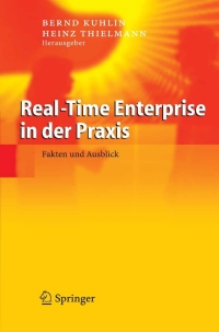 Titelbild: Real-Time Enterprise in der Praxis 9783540219088