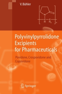 Imagen de portada: Polyvinylpyrrolidone Excipients for Pharmaceuticals 9783642062438