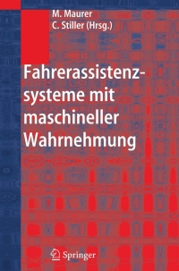 Cover image: Fahrerassistenzsysteme mit maschineller Wahrnehmung 1st edition 9783540232964