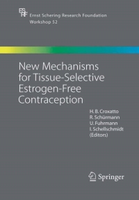 Cover image: New Mechanisms for Tissue-Selective Estrogen-Free Contraception 1st edition 9783540230892