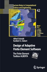 表紙画像: Design of Adaptive Finite Element Software 9783540228424