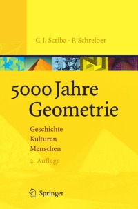 Cover image: 5000 Jahre Geometrie 2nd edition 9783540224716