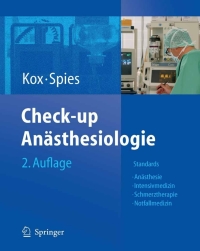 Omslagafbeelding: Check-up Anästhesiologie 2nd edition 9783540230939