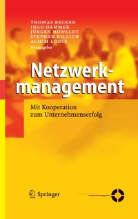 Cover image: Netzwerkmanagement 1st edition 9783540209768