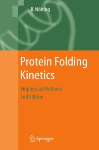 Immagine di copertina: Protein Folding Kinetics 2nd edition 9783642066047