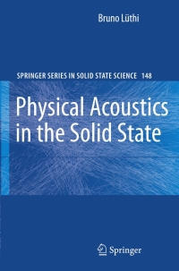 Titelbild: Physical Acoustics in the Solid State 9783540229100