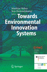 Cover image: Towards Environmental Innovation Systems 1st edition 9783540223221