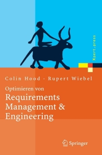 Imagen de portada: Optimieren von Requirements Management & Engineering 9783540211785