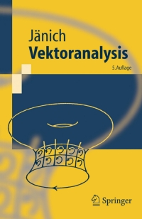 表紙画像: Vektoranalysis 5th edition 9783540237419
