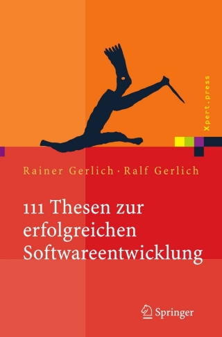 Cover image: 111 Thesen zur erfolgreichen Softwareentwicklung 9783540209102