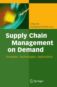 表紙画像: Supply Chain Management on Demand 9783540244233