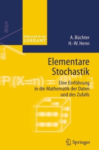 Cover image: Elementare Stochastik 9783540222507
