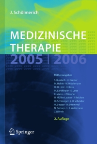 Cover image: Medizinische Therapie 2005/ 2006 2nd edition 9783540212263