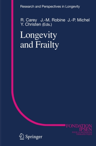 Imagen de portada: Longevity and Frailty 1st edition 9783540251538
