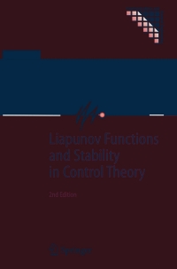 Immagine di copertina: Liapunov Functions and Stability in Control Theory 2nd edition 9783642059681