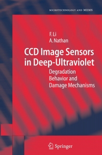 表紙画像: CCD Image Sensors in Deep-Ultraviolet 9783540226802