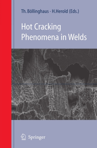 Cover image: Hot Cracking Phenomena in Welds 1st edition 9783540223320