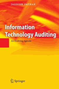 Cover image: Information Technology Auditing 9783642060571