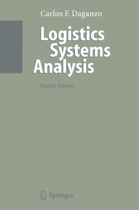 Imagen de portada: Logistics Systems Analysis 4th edition 9783540239147