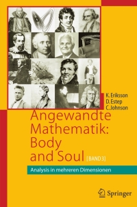 Imagen de portada: Angewandte Mathematik: Body and Soul 9783540243403