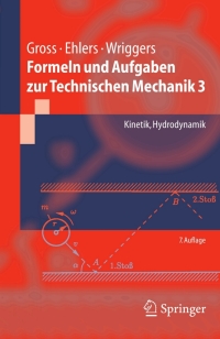 Cover image: Formeln und Aufgaben zur Technischen Mechanik 3 7th edition 9783540240259