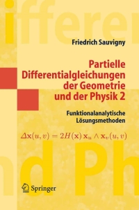 Omslagafbeelding: Partielle Differentialgleichungen der Geometrie und der Physik 2 9783540231073