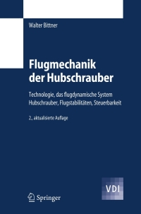 Imagen de portada: Flugmechanik der Hubschrauber 2nd edition 9783540236542