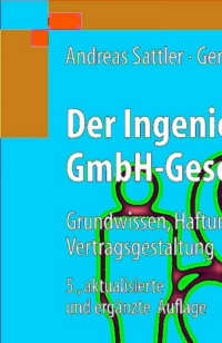 صورة الغلاف: Der Ingenieur als GmbH-Geschäftsführer 5th edition 9783540235149