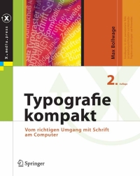 صورة الغلاف: Typografie kompakt 2nd edition 9783540223764