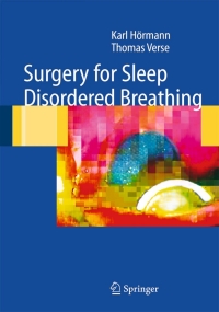 Cover image: Surgery for Sleep-Disordered Breathing 9783540219514