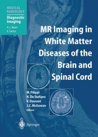 Titelbild: MR Imaging in White Matter Diseases of the Brain and Spinal Cord 1st edition 9783540402305