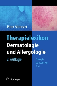 Cover image: Therapielexikon Dermatologie und Allergologie 2nd edition 9783540237815