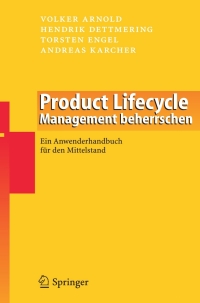 Imagen de portada: Product Lifecycle Management beherrschen 9783540229971