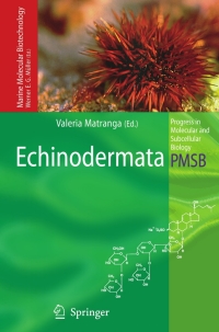 Cover image: Echinodermata 1st edition 9783540244028