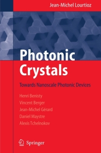 Omslagafbeelding: Photonic Crystals 9783540244318