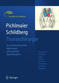 Cover image: Thoraxchirurgie 3rd edition 9783540277347