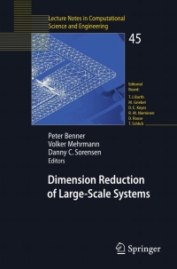 Imagen de portada: Dimension Reduction of Large-Scale Systems 1st edition 9783540245452